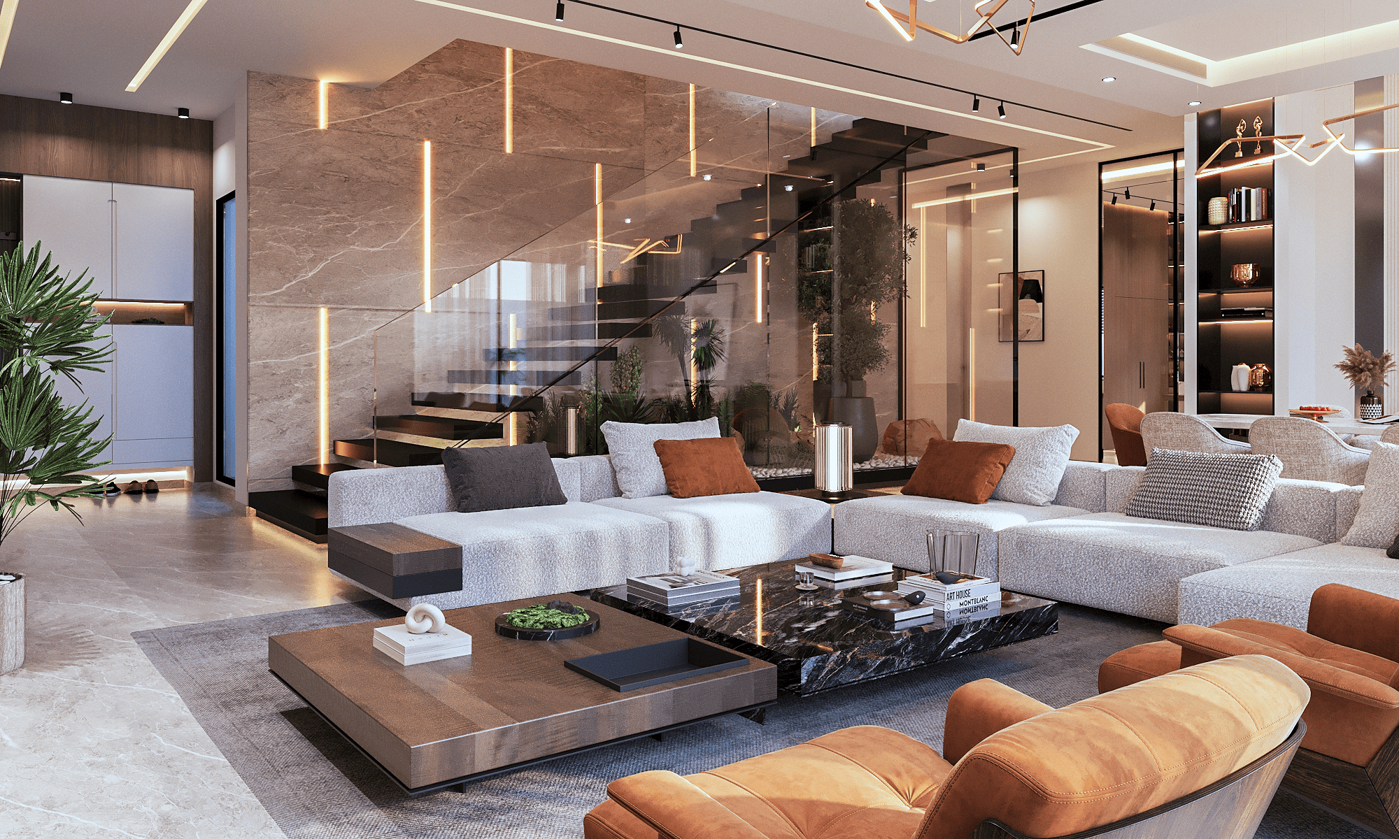 Villa Symbiose — intérieur