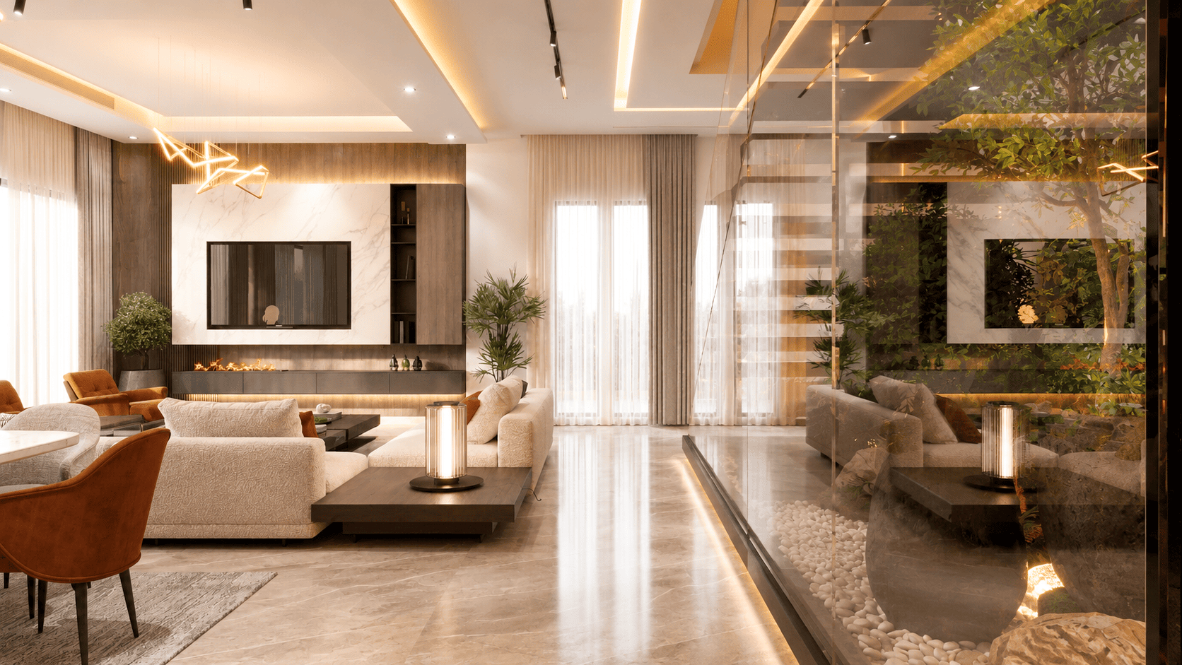 Villa Symbiose — Design intérieur