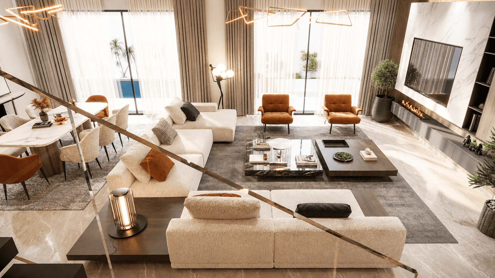 Villa Symbiose — Design intérieur