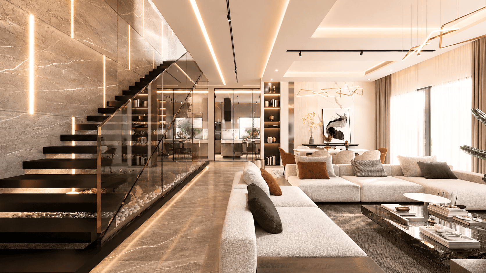 Villa Symbiose — Design intérieur