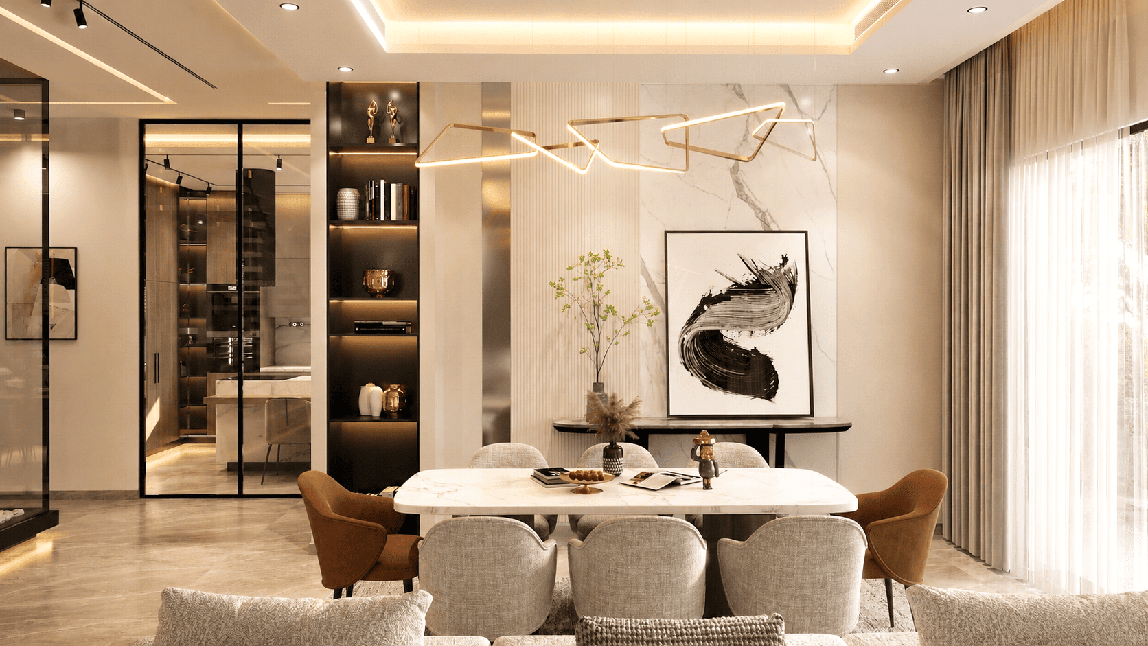 Villa Symbiose — Design intérieur