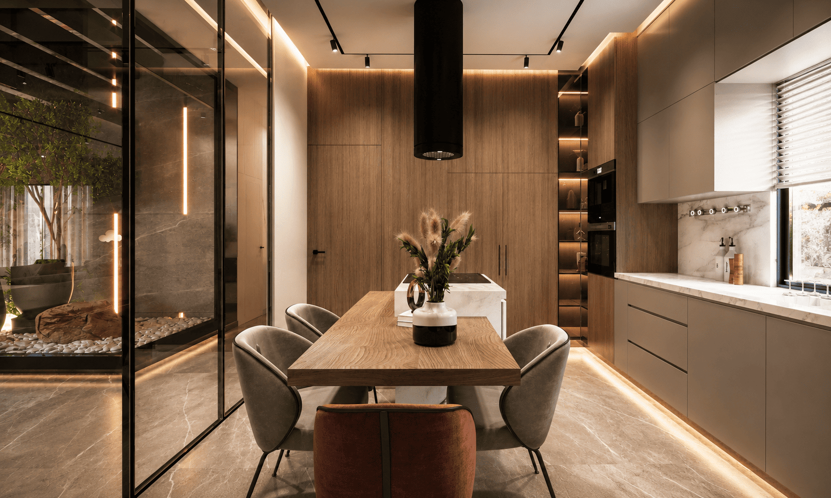 Villa Symbiose — Design intérieur
